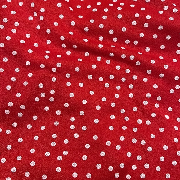NWT Missguided Red Polka Dot Double Strap Dress - 2 - Picture 3 of 3